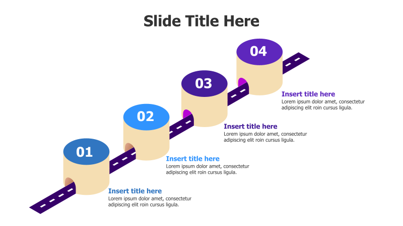 4-Step Roadmap Infographic