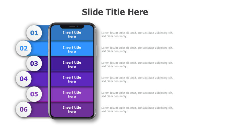 6-Point iPhone Infographic