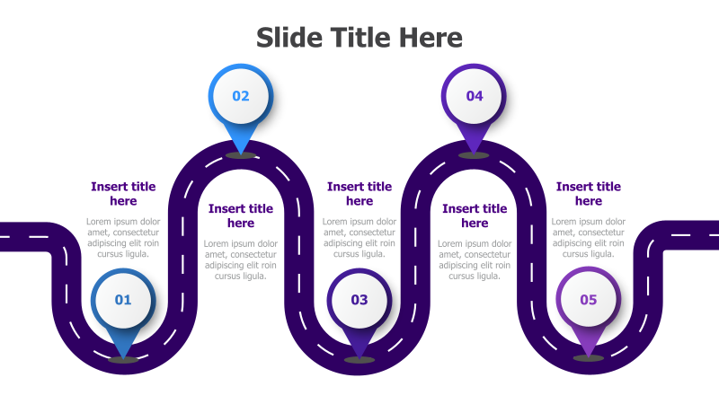 5-Step Roadmap Infographic