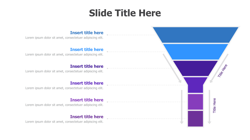 6-Level Funnel Diagram