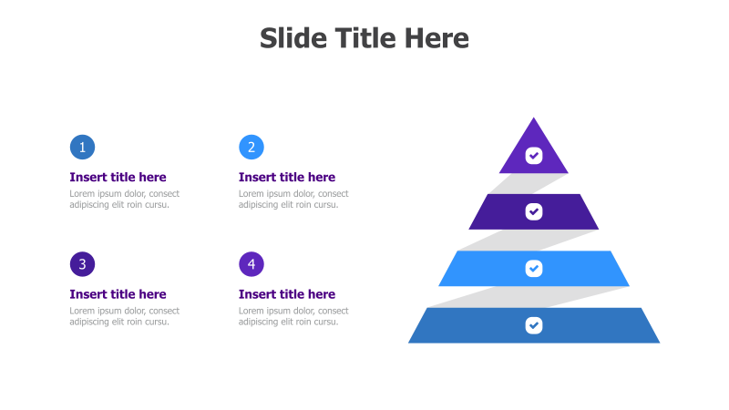 4-Point Spiral Pyramid Diagram