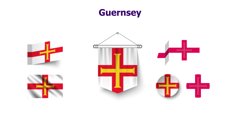 Guernsey Flag Variations