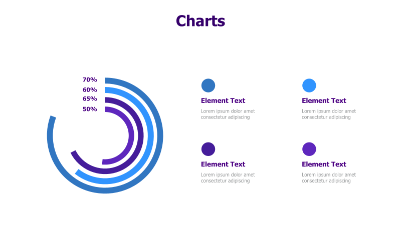Circular Data Visualization with Elements