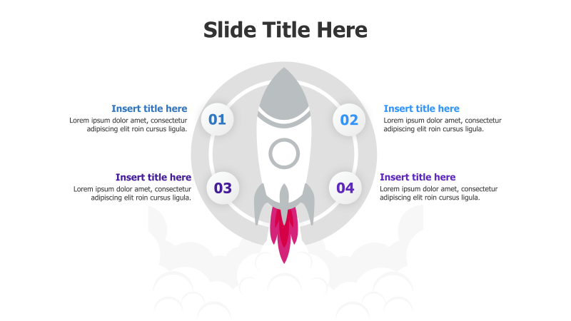 4-Point Rocket Launch Infographic