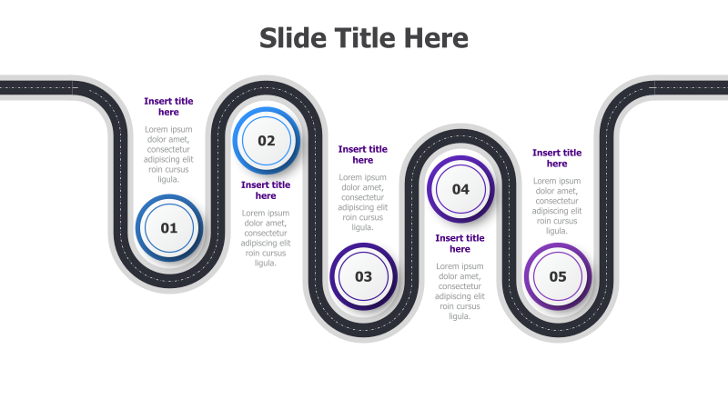 5-Step Roadmap Infographic