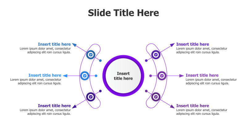 6-Point Circular Branching Diagram