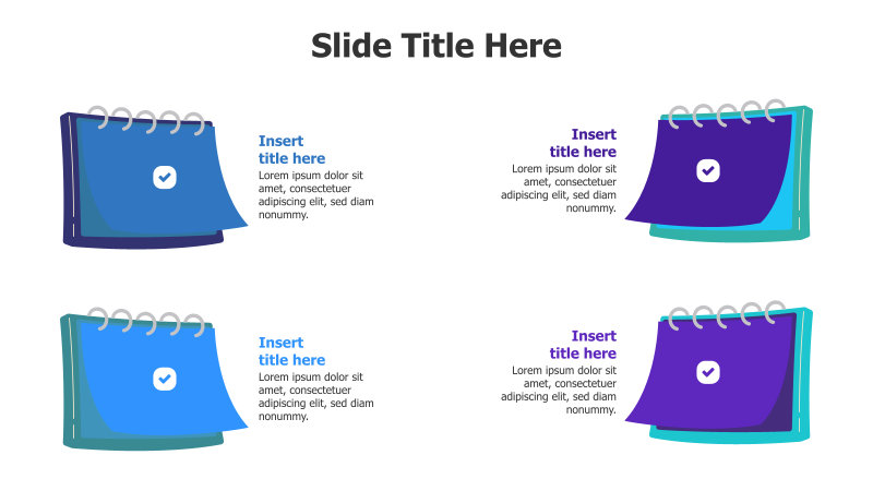 4-Point Notebook Infographic