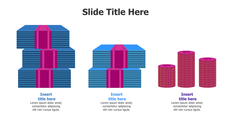 3-Point Growing Banknote Infographic