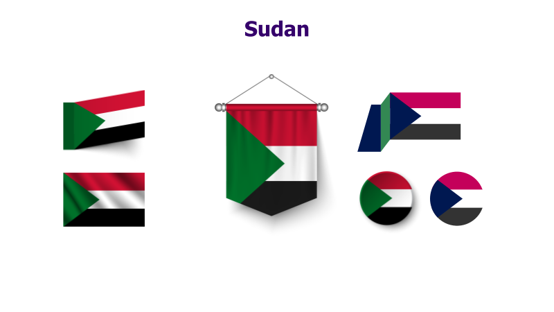 Sudan Flag Variations
