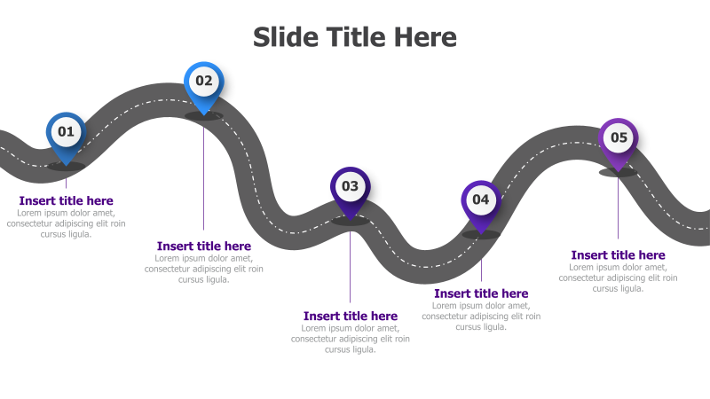 5-Step Roadmap Infographic