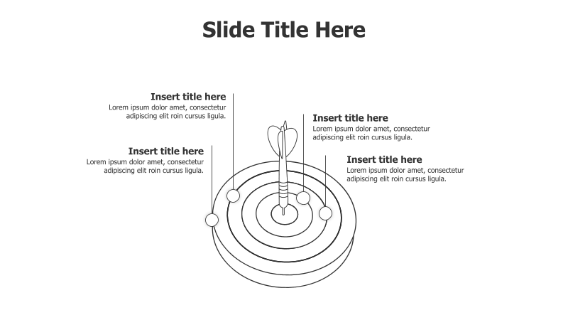 4-Point Circular Outline Diagram
