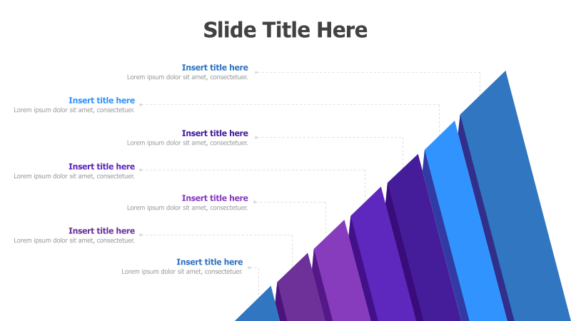 7-Level Ascending Pyramid Diagram