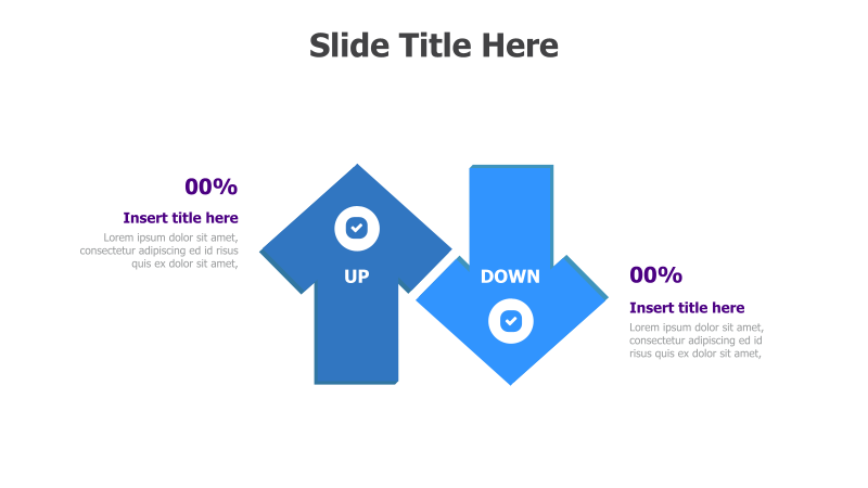 Up and Down Arrows Comparison
