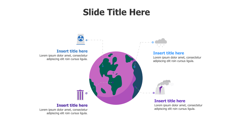 4-Point Earth Branching Infographic