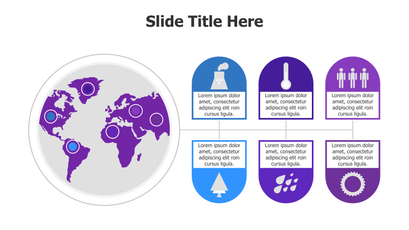 Global Impact: 6-Point Branching Diagram