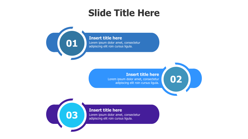 3-Step Circular Infographic