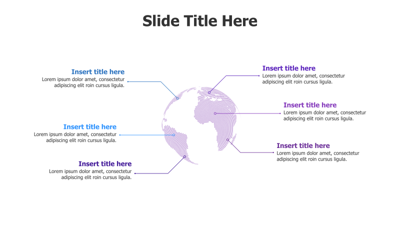 6-Point Global Connection Infographic