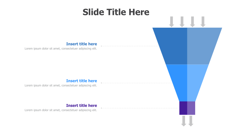 3-Level Funnel Diagram
