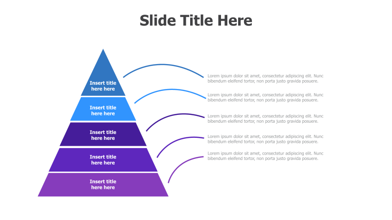 5-Level Pyramid with Descriptions