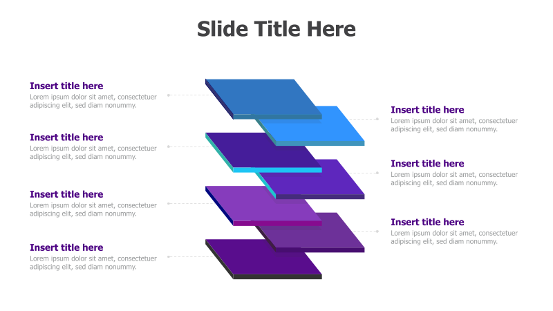 4-Level 3D Layered Diagram