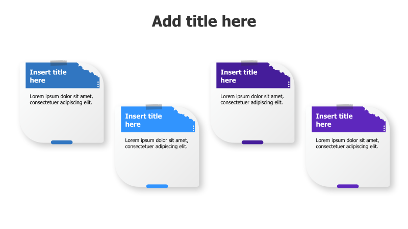 4 Paper Sticky Notes