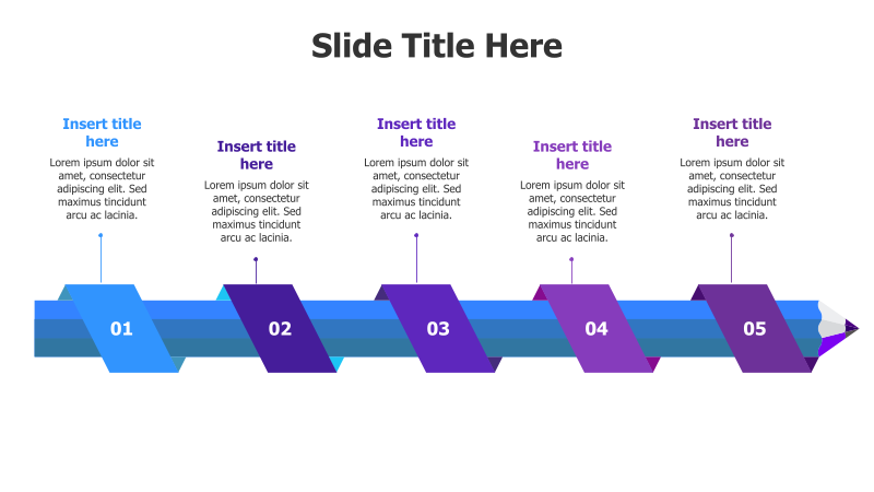 5-Step 3D Wrap-Around Timeline