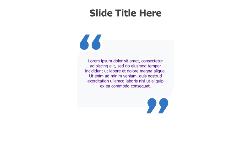 Quote Slide