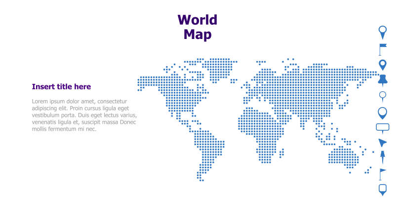 Dotted World Map