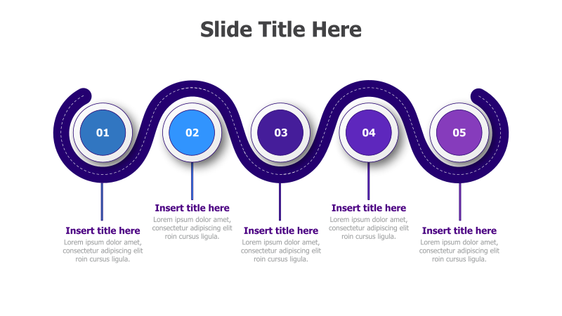 5-Step Roadmap Infographic