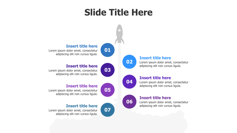 7-Step Rocket Launch Infographic