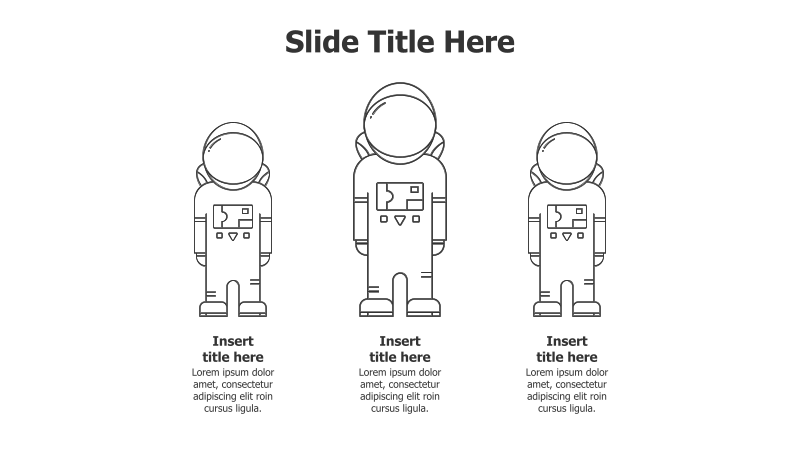 3-Point Astronaut Infographic