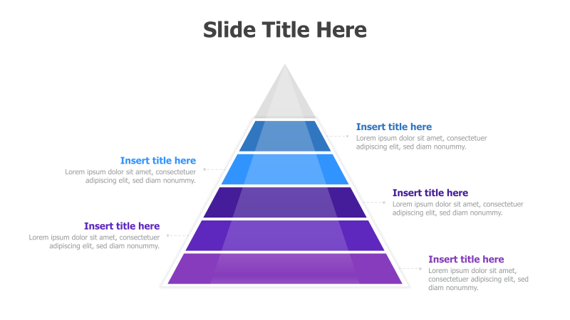 5-Level Pyramid Diagram