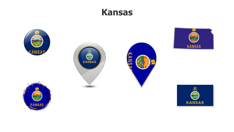 Kansas State Flag Variations