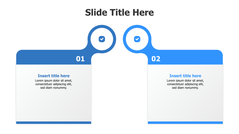 Two-Step Process with Checkmarks