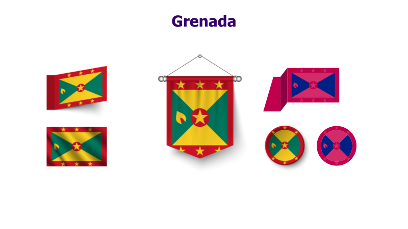 Grenada Flag Variations