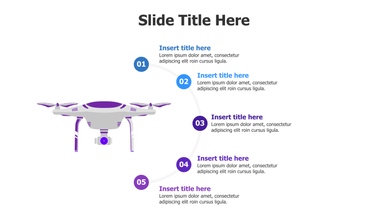 5-Point Drone Infographic