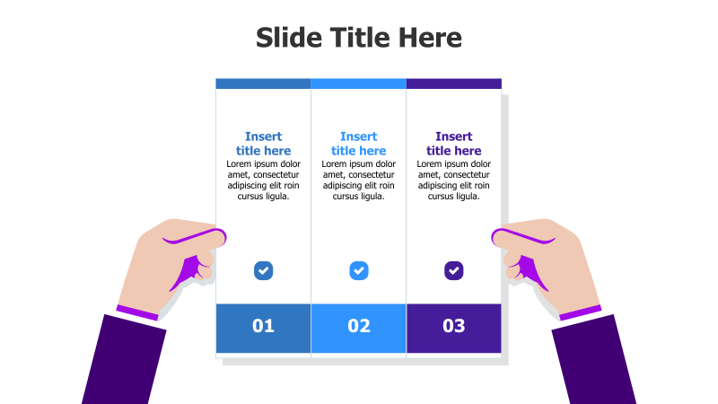3-Point Brochure Infographic