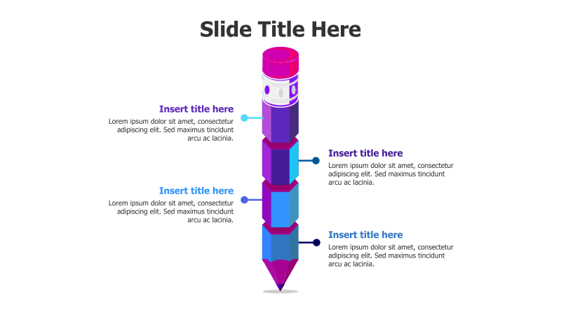 Four Points from 3D Pencil with Eraser
