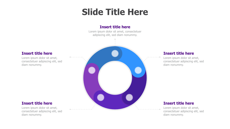 5-Point Circular Diagram