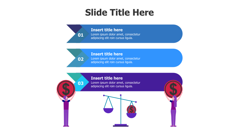 3-Point Balance with Money Infographic