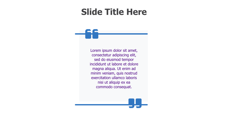 Quote Slide