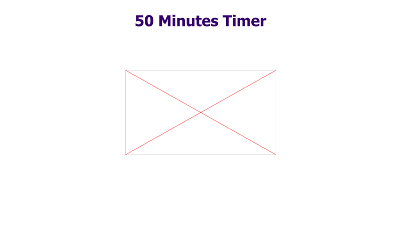 Simple Timer with Cross