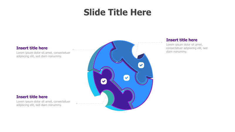 3-Part 3D Puzzle Diagram