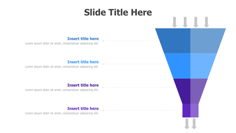 4-Level Funnel Diagram
