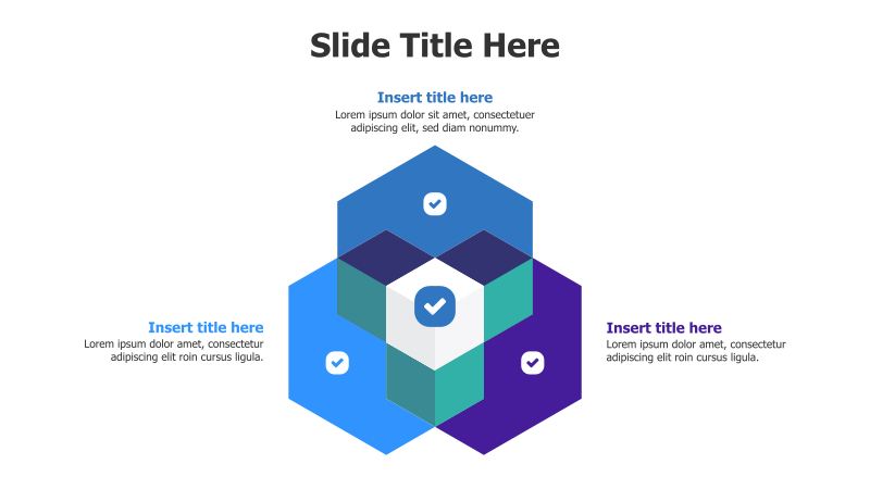 3-Point Interlocking Hexagon Diagram