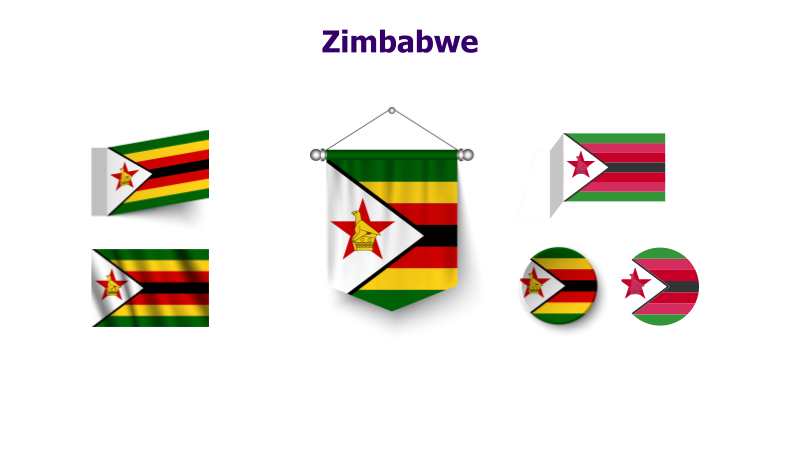 Zimbabwe Flag Variations