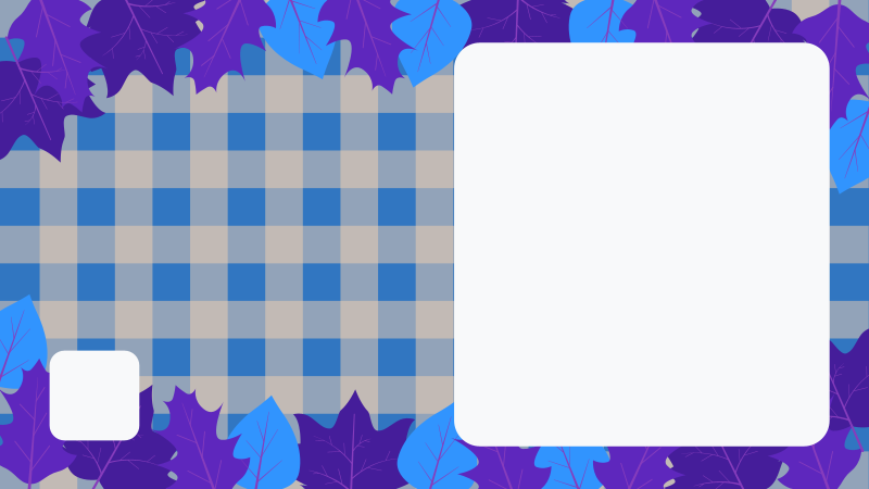 Autumn Leaves Blank Cover