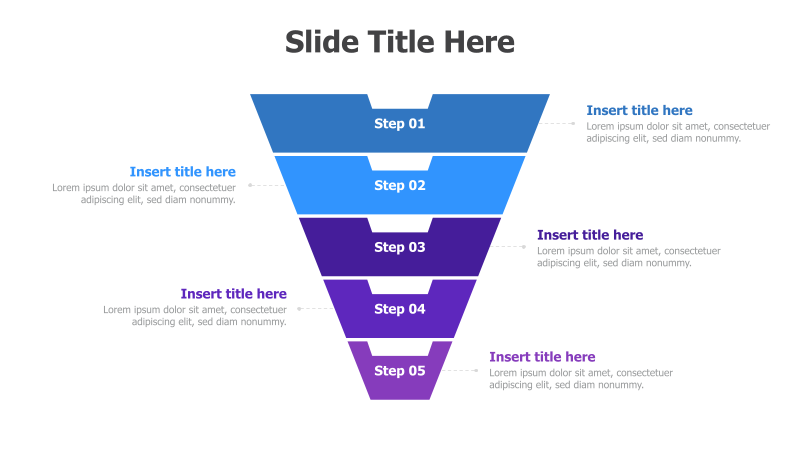 5-Level Funnel Diagram