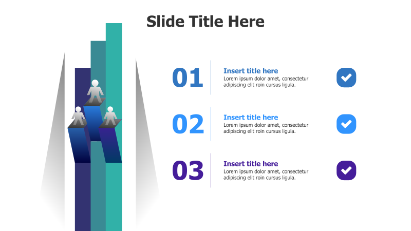 3-Level Infographic with Figures
