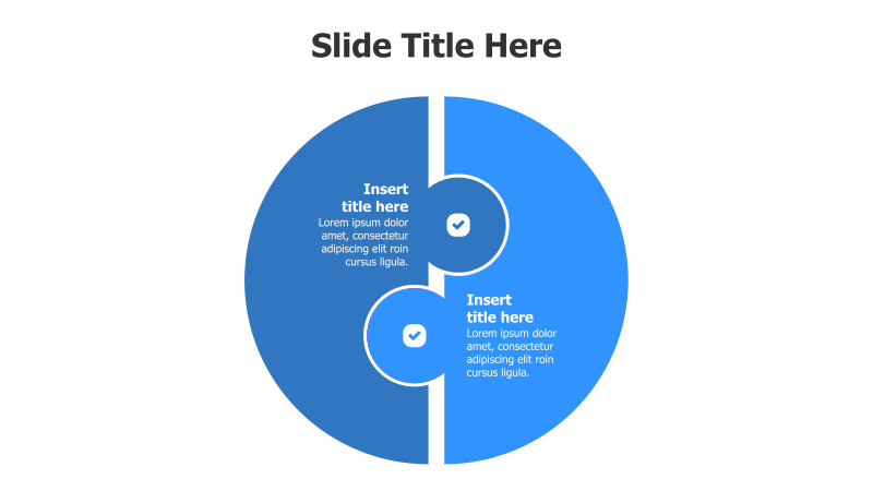 Two-Part Circular Infographic